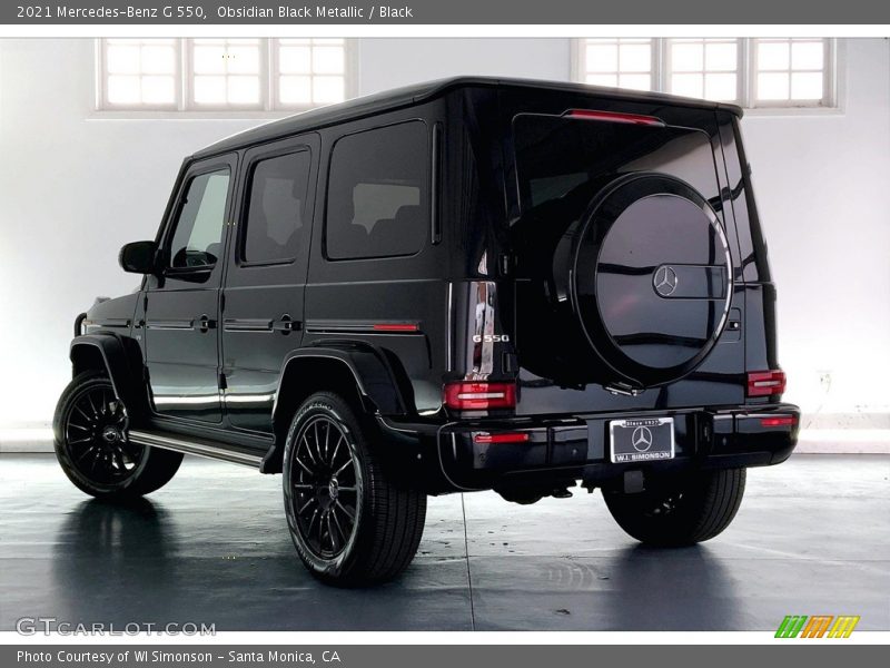 Obsidian Black Metallic / Black 2021 Mercedes-Benz G 550