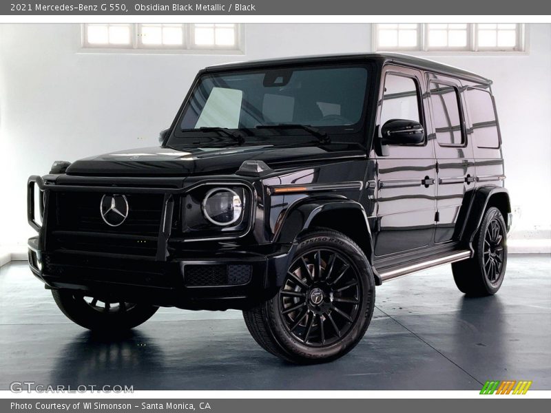 Obsidian Black Metallic / Black 2021 Mercedes-Benz G 550