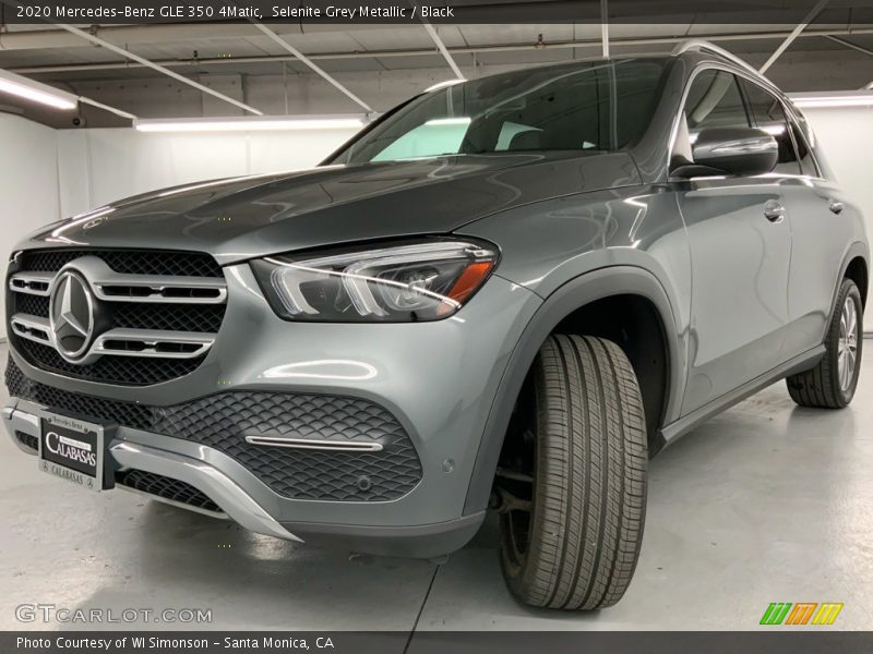 Selenite Grey Metallic / Black 2020 Mercedes-Benz GLE 350 4Matic