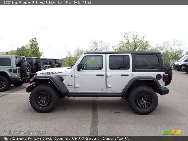  2023 Wrangler Unlimited Rubicon 4x4 Silver Zynith