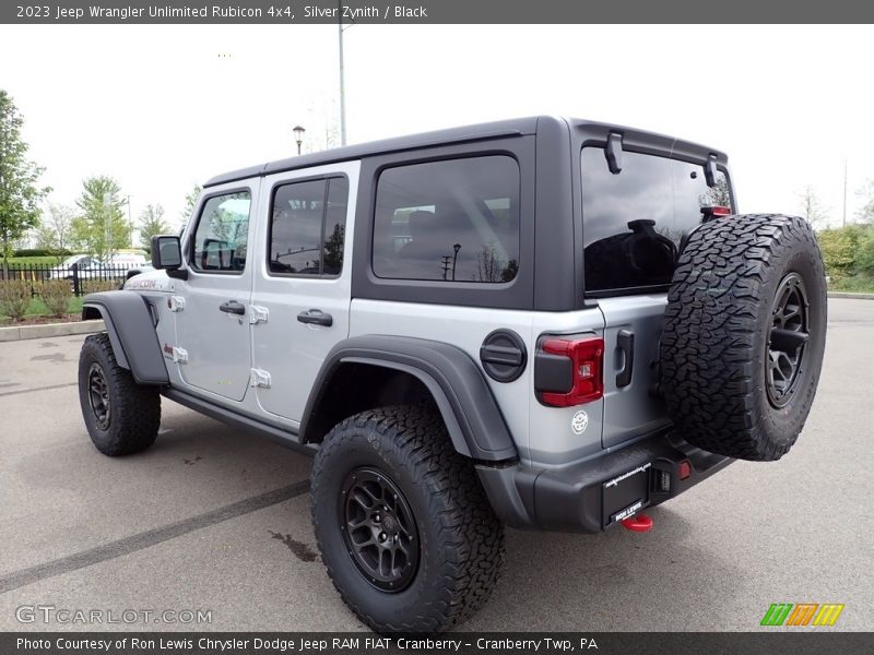 Silver Zynith / Black 2023 Jeep Wrangler Unlimited Rubicon 4x4