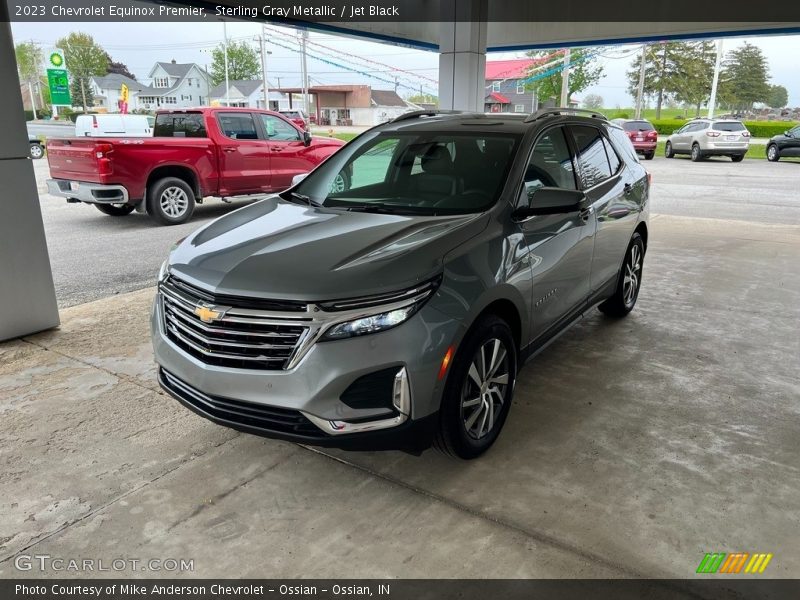 Sterling Gray Metallic / Jet Black 2023 Chevrolet Equinox Premier