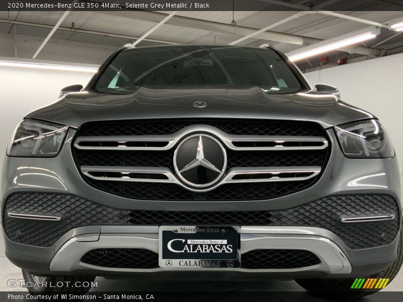 Selenite Grey Metallic / Black 2020 Mercedes-Benz GLE 350 4Matic