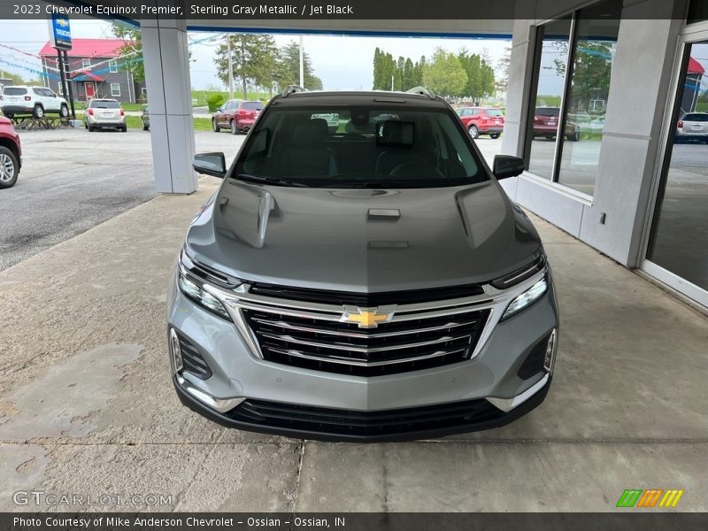 Sterling Gray Metallic / Jet Black 2023 Chevrolet Equinox Premier