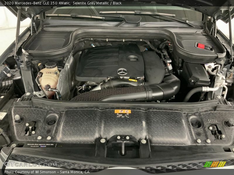 Selenite Grey Metallic / Black 2020 Mercedes-Benz GLE 350 4Matic