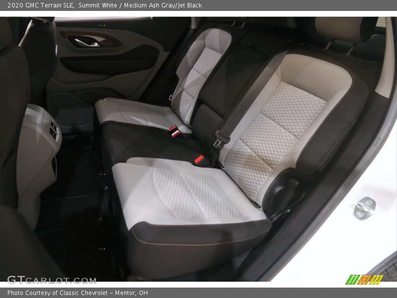 Summit White / Medium Ash Gray/Jet Black 2020 GMC Terrain SLE