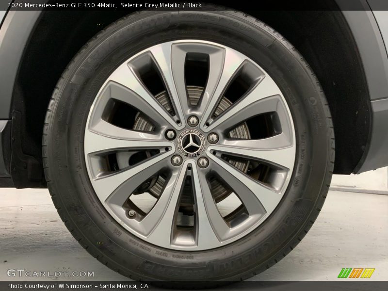 Selenite Grey Metallic / Black 2020 Mercedes-Benz GLE 350 4Matic