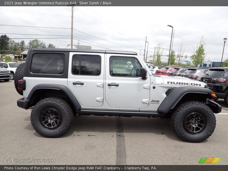  2023 Wrangler Unlimited Rubicon 4x4 Silver Zynith