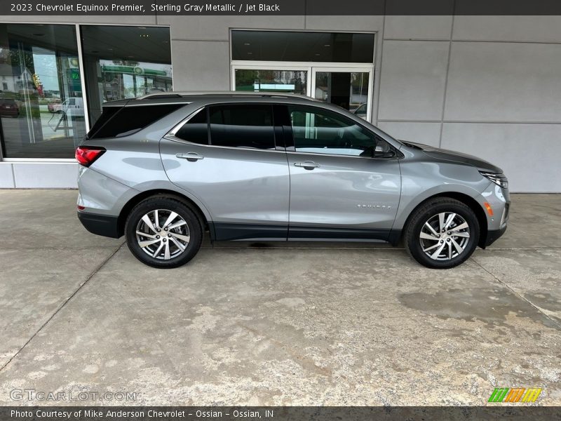 Sterling Gray Metallic / Jet Black 2023 Chevrolet Equinox Premier