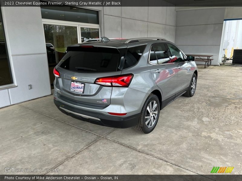 Sterling Gray Metallic / Jet Black 2023 Chevrolet Equinox Premier