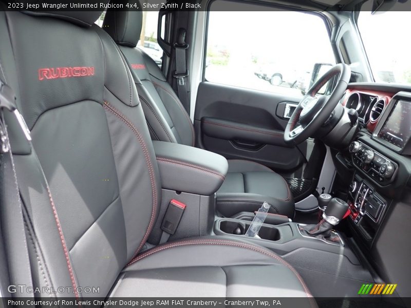 Front Seat of 2023 Wrangler Unlimited Rubicon 4x4