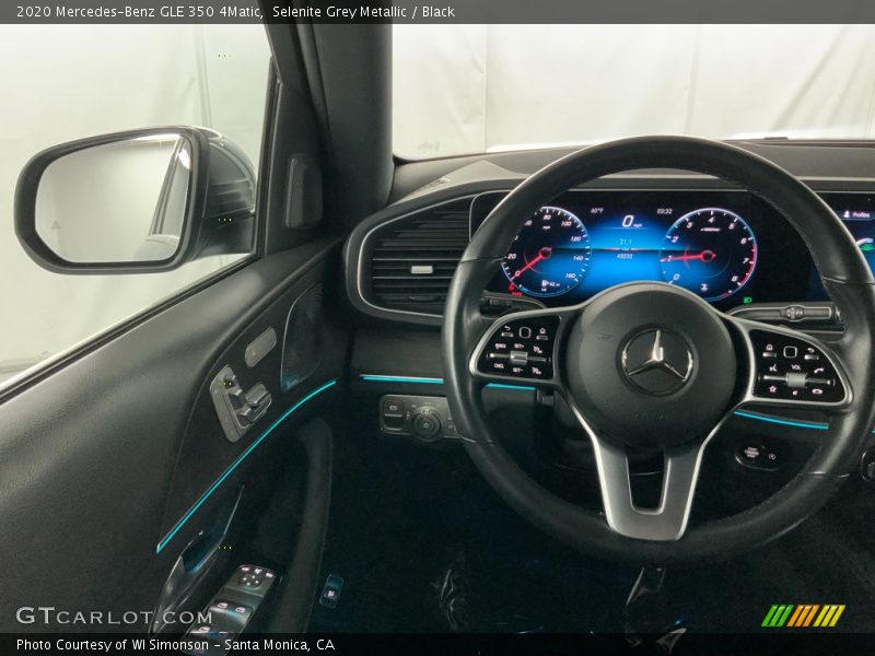 Selenite Grey Metallic / Black 2020 Mercedes-Benz GLE 350 4Matic