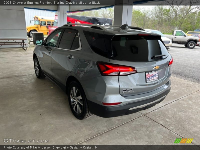 Sterling Gray Metallic / Jet Black 2023 Chevrolet Equinox Premier