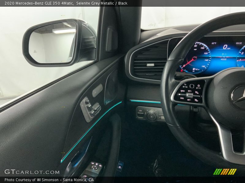 Selenite Grey Metallic / Black 2020 Mercedes-Benz GLE 350 4Matic