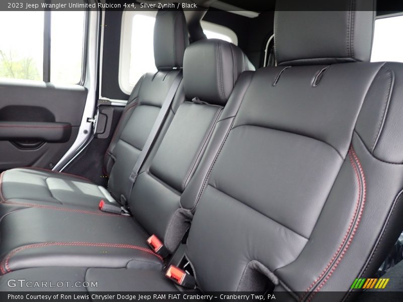 Rear Seat of 2023 Wrangler Unlimited Rubicon 4x4