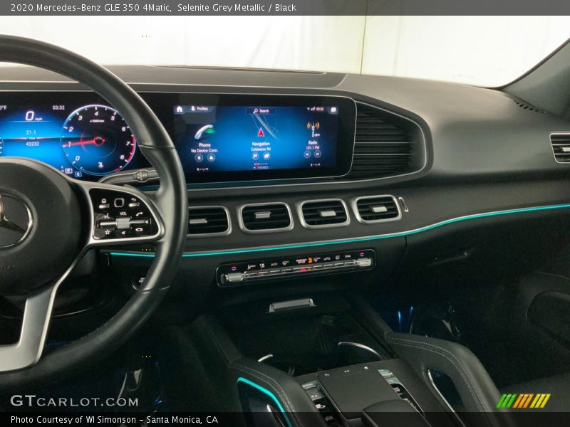Selenite Grey Metallic / Black 2020 Mercedes-Benz GLE 350 4Matic