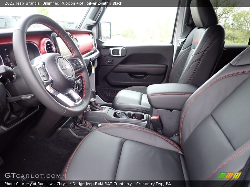  2023 Wrangler Unlimited Rubicon 4x4 Black Interior