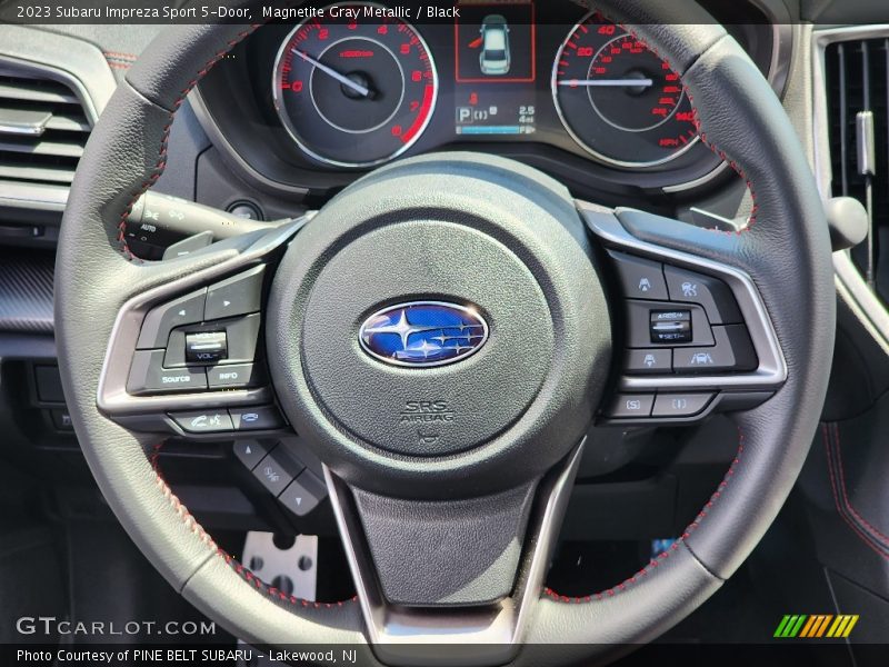 Magnetite Gray Metallic / Black 2023 Subaru Impreza Sport 5-Door