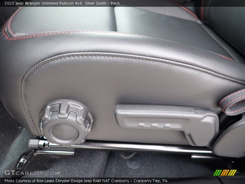 Front Seat of 2023 Wrangler Unlimited Rubicon 4x4
