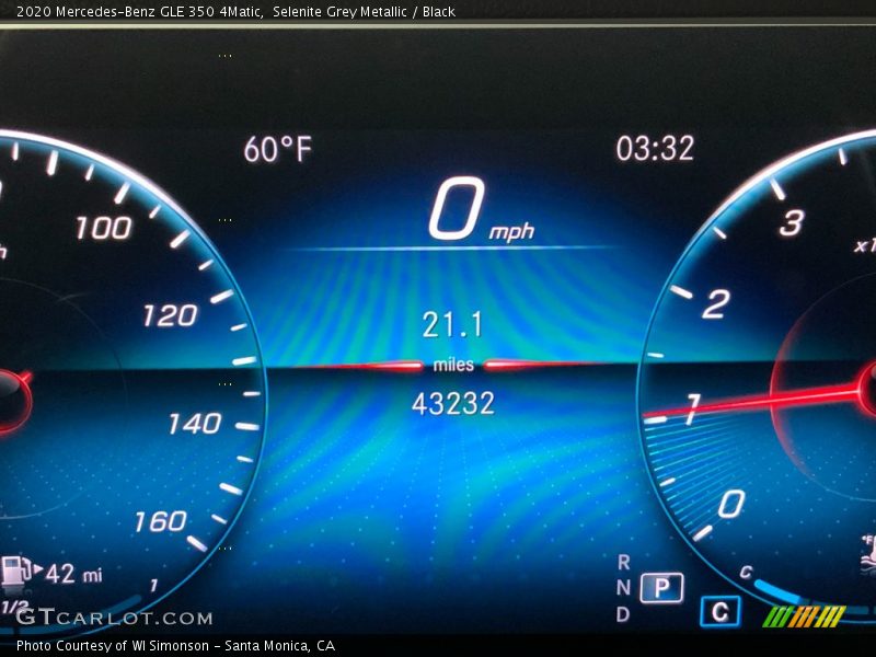Selenite Grey Metallic / Black 2020 Mercedes-Benz GLE 350 4Matic