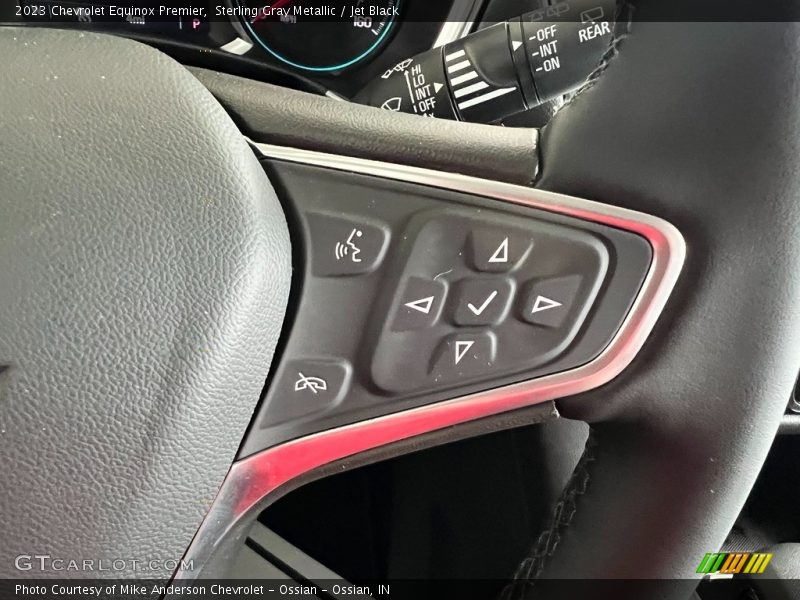 Sterling Gray Metallic / Jet Black 2023 Chevrolet Equinox Premier