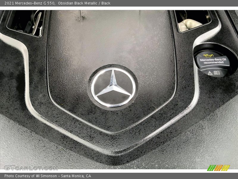 Obsidian Black Metallic / Black 2021 Mercedes-Benz G 550