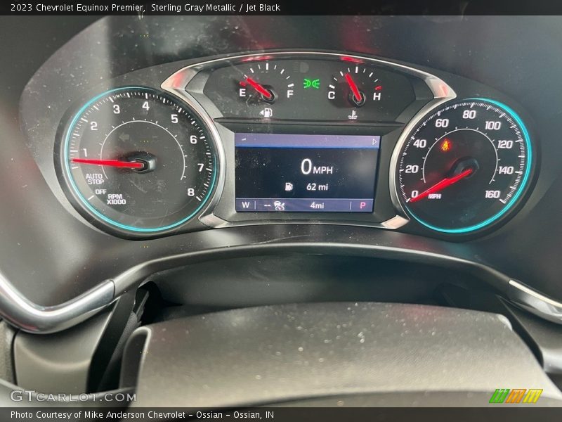 Sterling Gray Metallic / Jet Black 2023 Chevrolet Equinox Premier