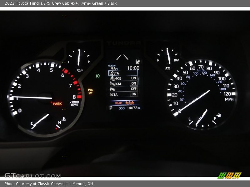  2022 Tundra SR5 Crew Cab 4x4 SR5 Crew Cab 4x4 Gauges