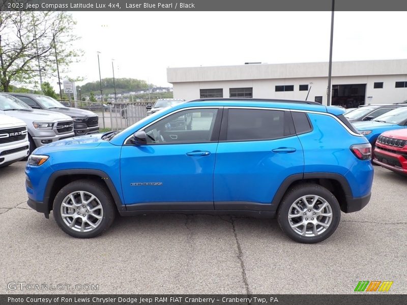  2023 Compass Latitude Lux 4x4 Laser Blue Pearl