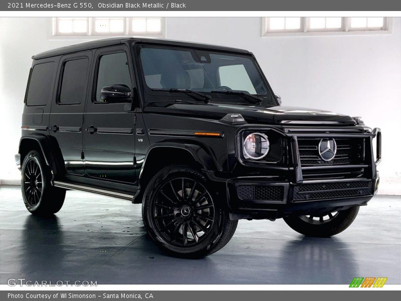 Obsidian Black Metallic / Black 2021 Mercedes-Benz G 550