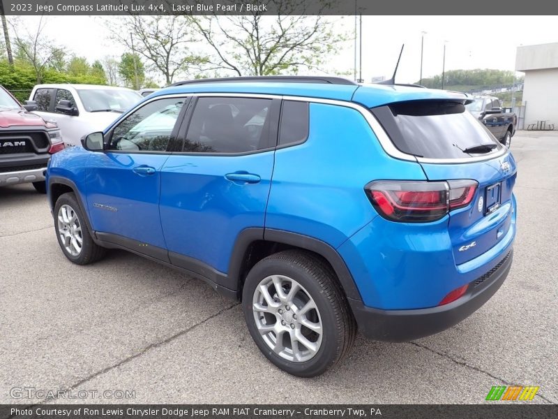 Laser Blue Pearl / Black 2023 Jeep Compass Latitude Lux 4x4
