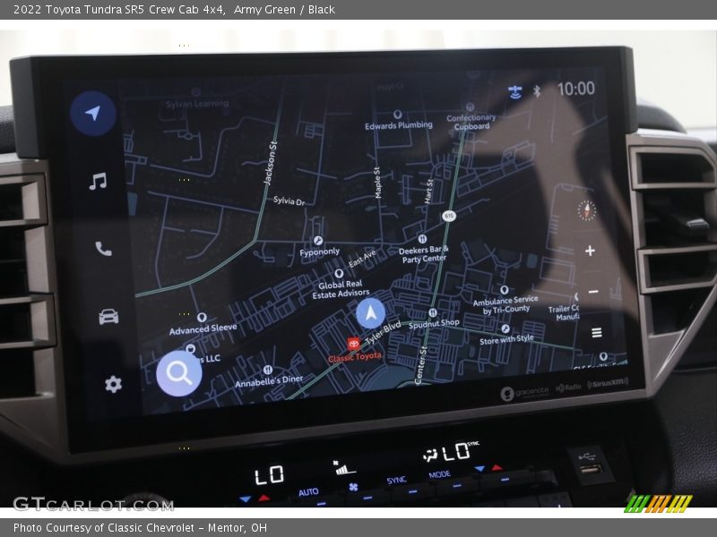 Navigation of 2022 Tundra SR5 Crew Cab 4x4