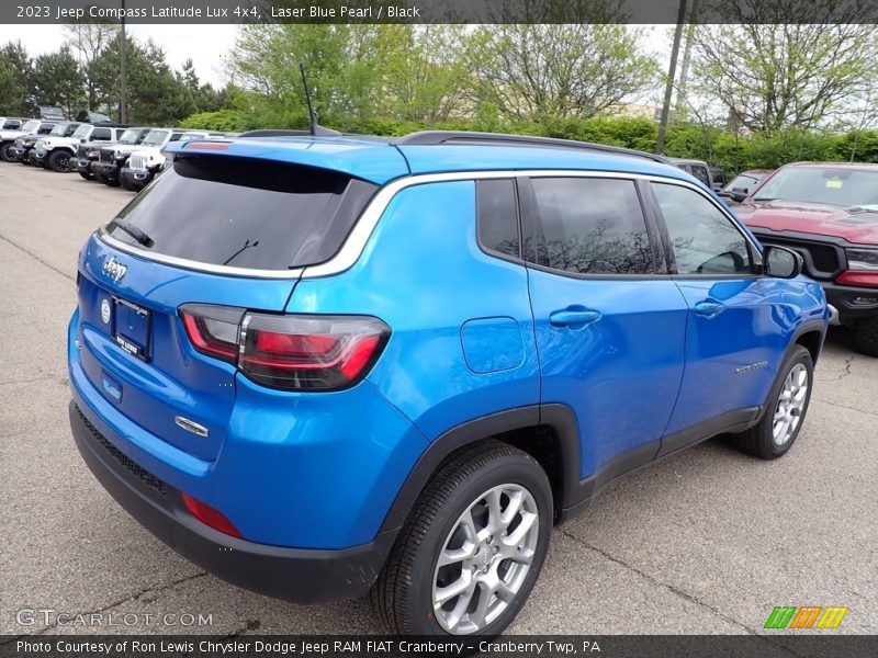 Laser Blue Pearl / Black 2023 Jeep Compass Latitude Lux 4x4