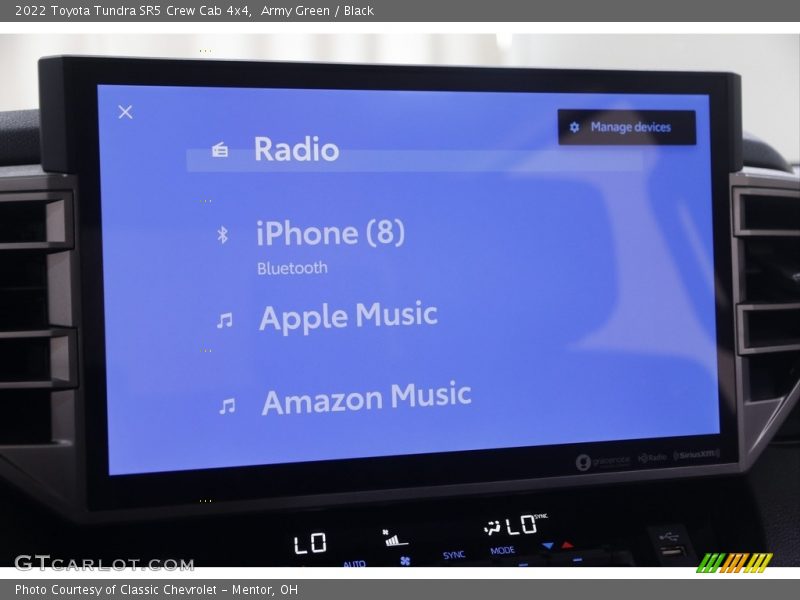 Army Green / Black 2022 Toyota Tundra SR5 Crew Cab 4x4