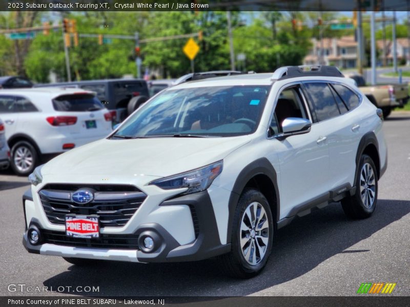 Crystal White Pearl / Java Brown 2023 Subaru Outback Touring XT