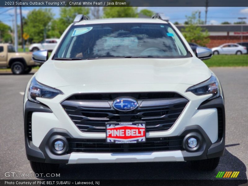 Crystal White Pearl / Java Brown 2023 Subaru Outback Touring XT