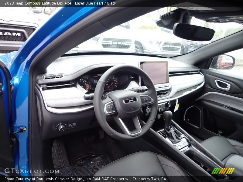 Laser Blue Pearl / Black 2023 Jeep Compass Latitude Lux 4x4