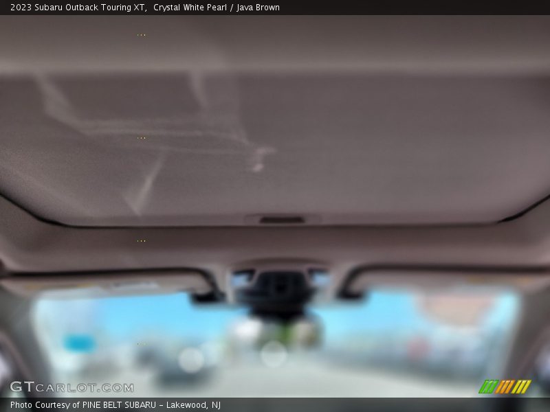 Crystal White Pearl / Java Brown 2023 Subaru Outback Touring XT