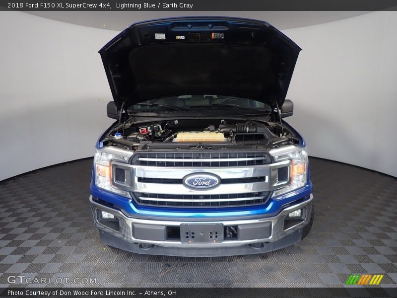 Lightning Blue / Earth Gray 2018 Ford F150 XL SuperCrew 4x4