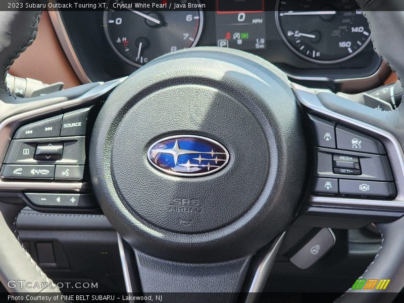 Crystal White Pearl / Java Brown 2023 Subaru Outback Touring XT