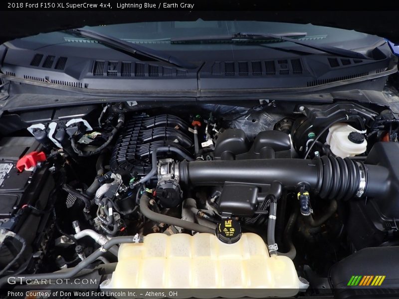 2018 F150 XL SuperCrew 4x4 Engine - 3.3 Liter DOHC 24-Valve Ti-VCT V6