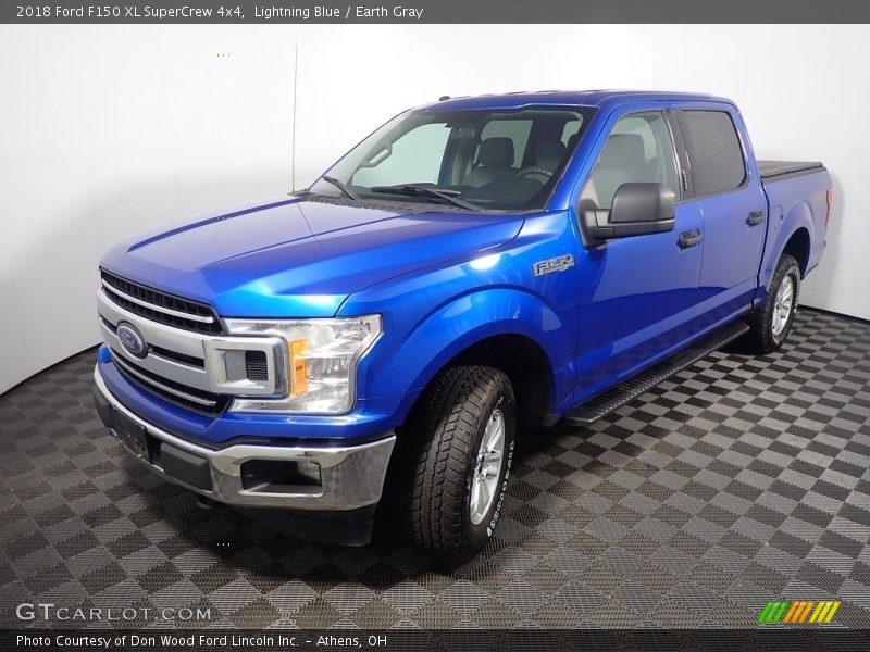 Lightning Blue / Earth Gray 2018 Ford F150 XL SuperCrew 4x4