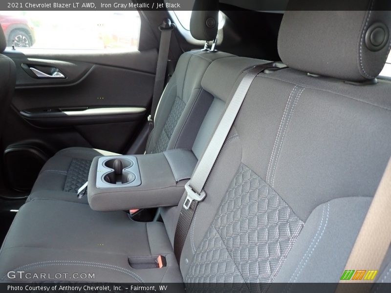Iron Gray Metallic / Jet Black 2021 Chevrolet Blazer LT AWD