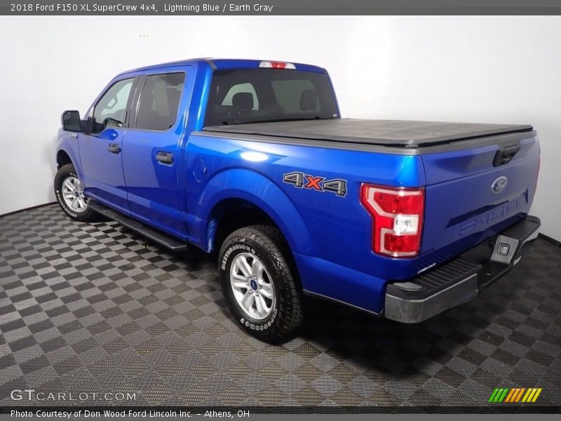 Lightning Blue / Earth Gray 2018 Ford F150 XL SuperCrew 4x4