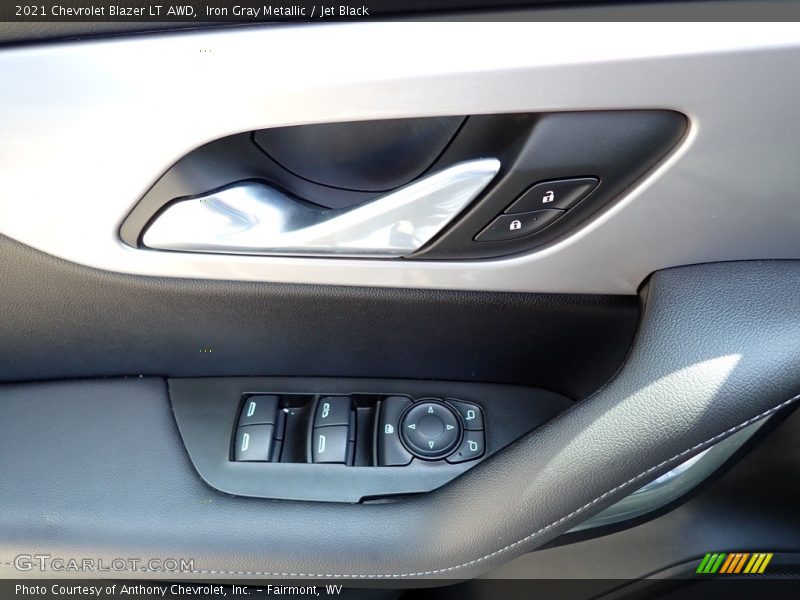 Iron Gray Metallic / Jet Black 2021 Chevrolet Blazer LT AWD