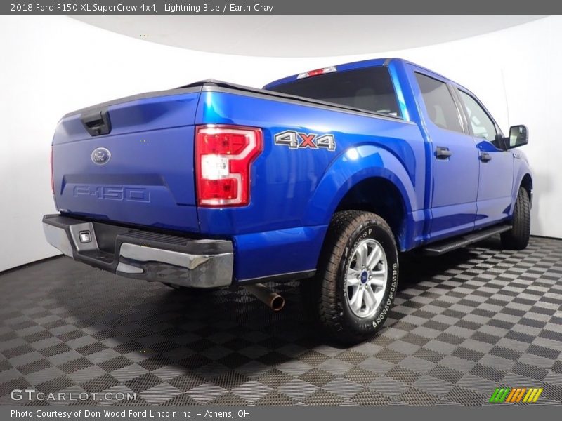 Lightning Blue / Earth Gray 2018 Ford F150 XL SuperCrew 4x4