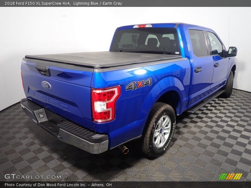 Lightning Blue / Earth Gray 2018 Ford F150 XL SuperCrew 4x4