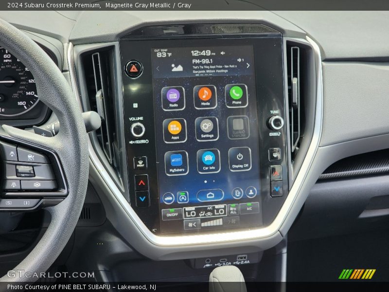 Controls of 2024 Crosstrek Premium
