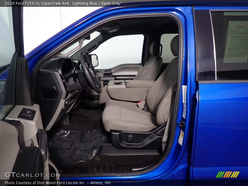 Lightning Blue / Earth Gray 2018 Ford F150 XL SuperCrew 4x4