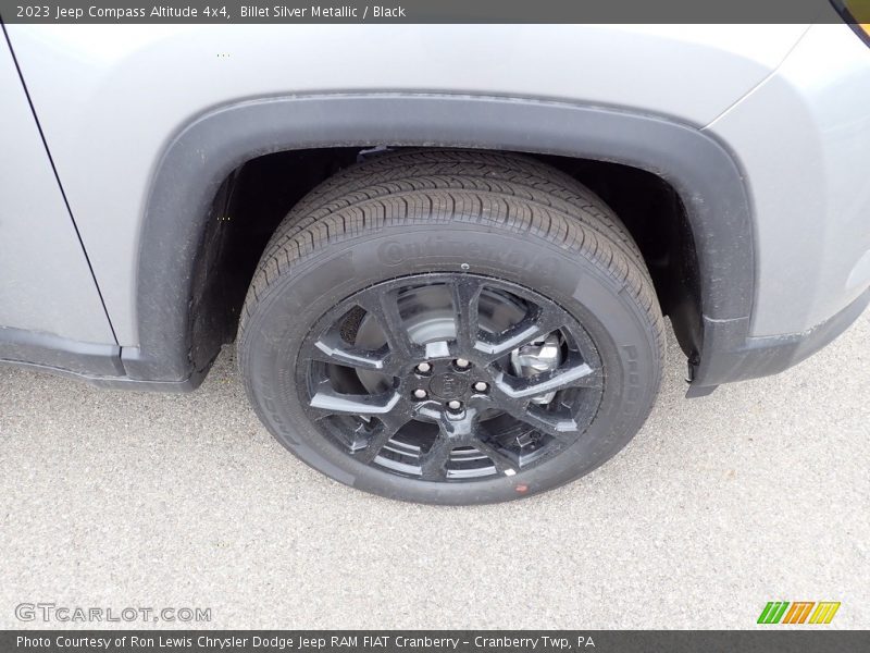 Billet Silver Metallic / Black 2023 Jeep Compass Altitude 4x4